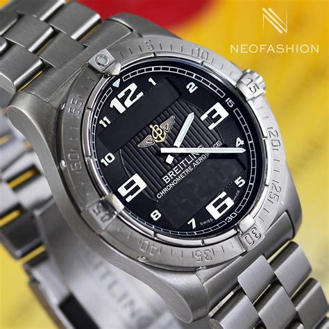 breitling aerospace black|breitling aerospace avantage.